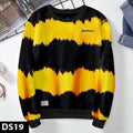 Men's Tie-Dye Stripe Crewneck Sweatshirt