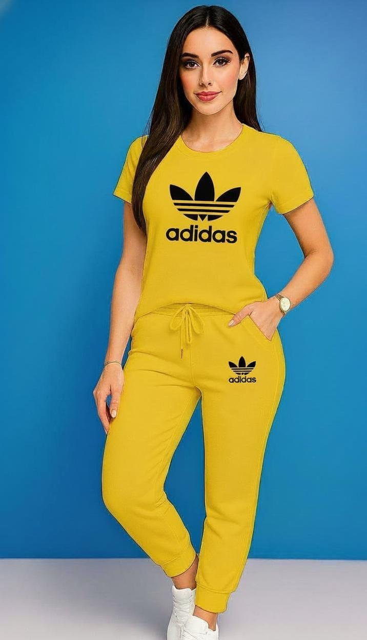 Women Logo T-Shirt & Jogger Set