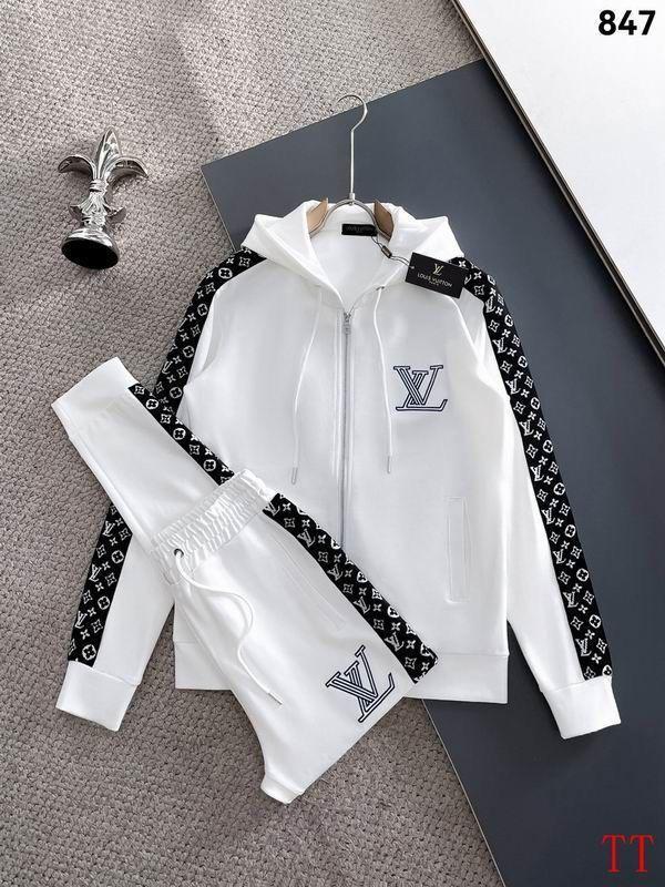 Men's Two-Piece Hooded Track Suit Set
