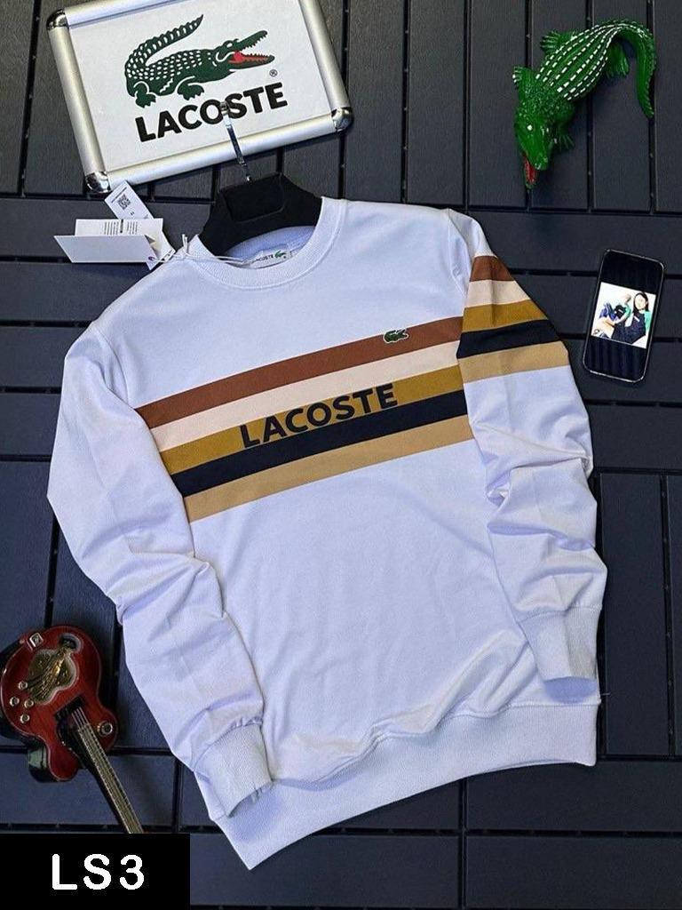 Men's Striped Crewneck Sweatshirt