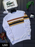 Men's Striped Crewneck Sweatshirt